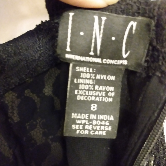 I.N.C. beaded lace skirt - Picture 5 of 6